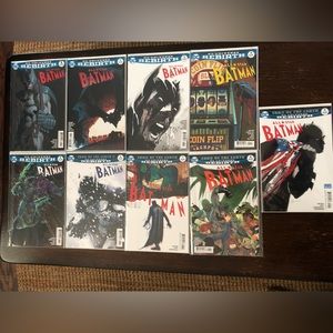 DC UNIVERSE REBIRTH: ALL STAR BATMAN #1-9 NM 2016/2017 DC COMICS